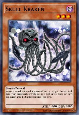 Skull Kraken SP13-EN007