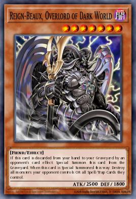 Reign-Beaux, Overlord of Dark World SDGU-EN014