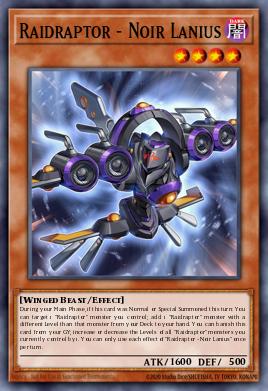 Raidraptor - Noir Lanius PHNI-EN004