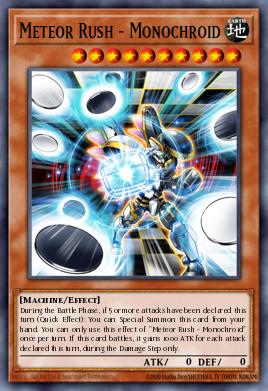 Meteor Rush - Monochroid PHHY-EN029
