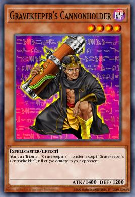 Gravekeeper's Cannonholder SDMA-EN012