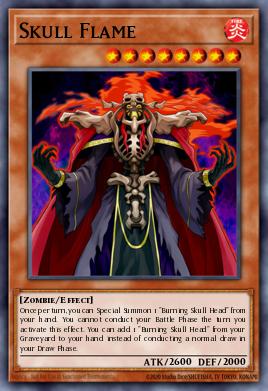 Skull Flame WB01-EN002