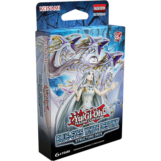Structure Deck: Blue-Eyes White Destiny Deck Display