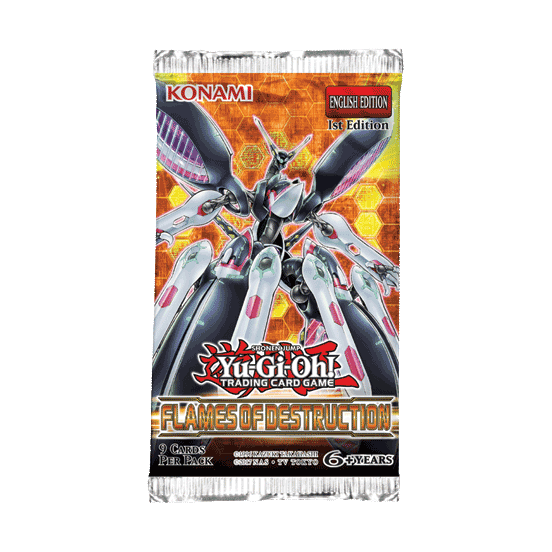 Flames of Destruction Booster Case